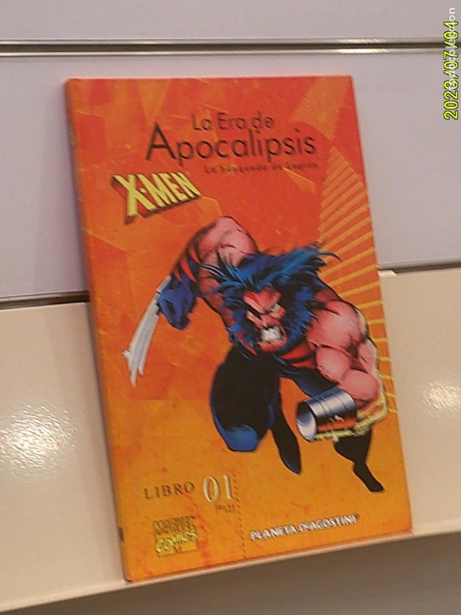 C&oacute;mics: LA ERA DE APOCALIPSIS LIBRO 1 DE 12 LA BUSQUEDA DE LEGION TAPA DURA MARVEL - PLANETA OFERTA