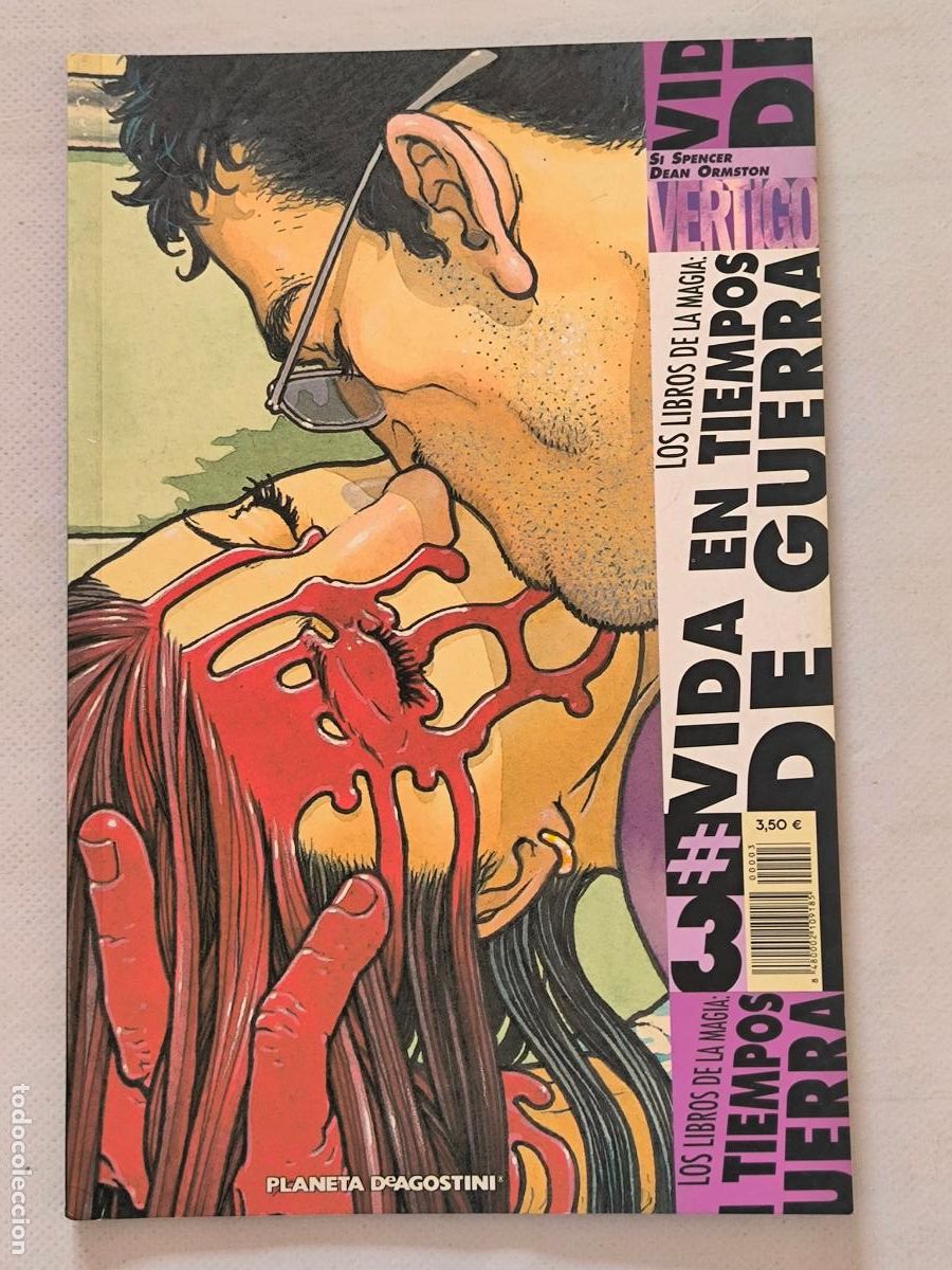 C&oacute;mics: VIDA EN TIEMPOS DE GUERRA N&ordm; 3 - LOS LIBROS DE LA MAGIA - VERTIGO - PLANETA (8K)