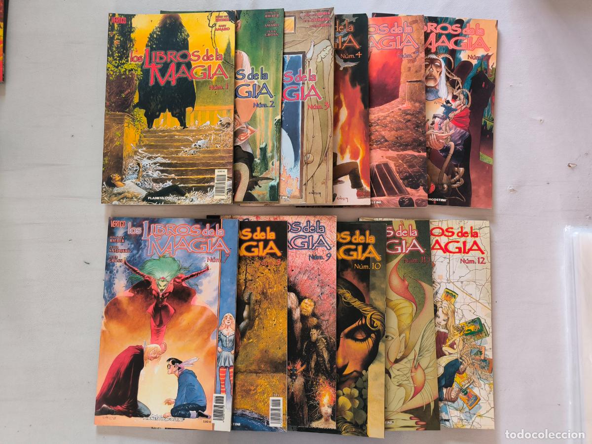 Comics: LOS LIBROS DE LA MAGIA N&ordm; 1 A 12 - VERTIGO - PLANETA (W2)
