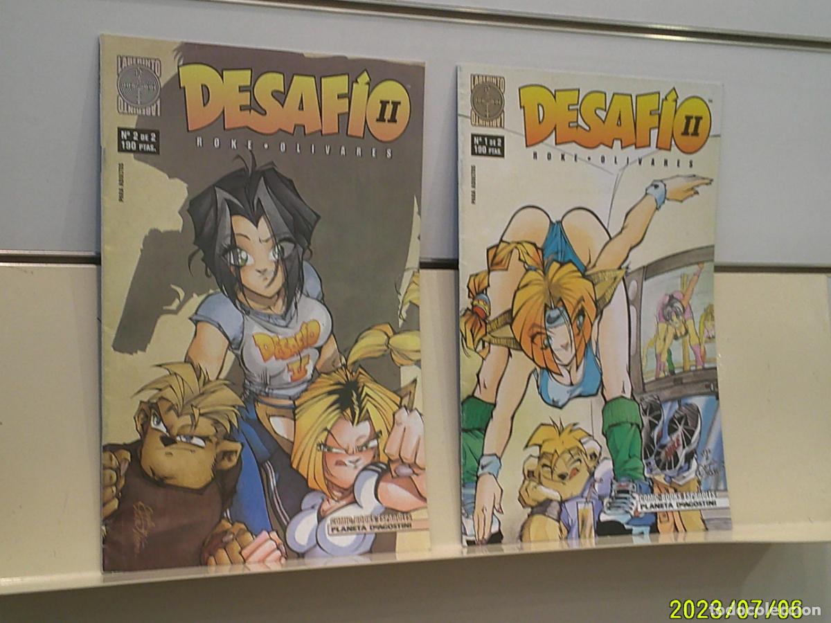 C&oacute;mics: DESAFIO II COMPLETA 2 NUMEROS LABERINTO COMIC-BOOKS ESPA&Ntilde;OLES - PLANETA