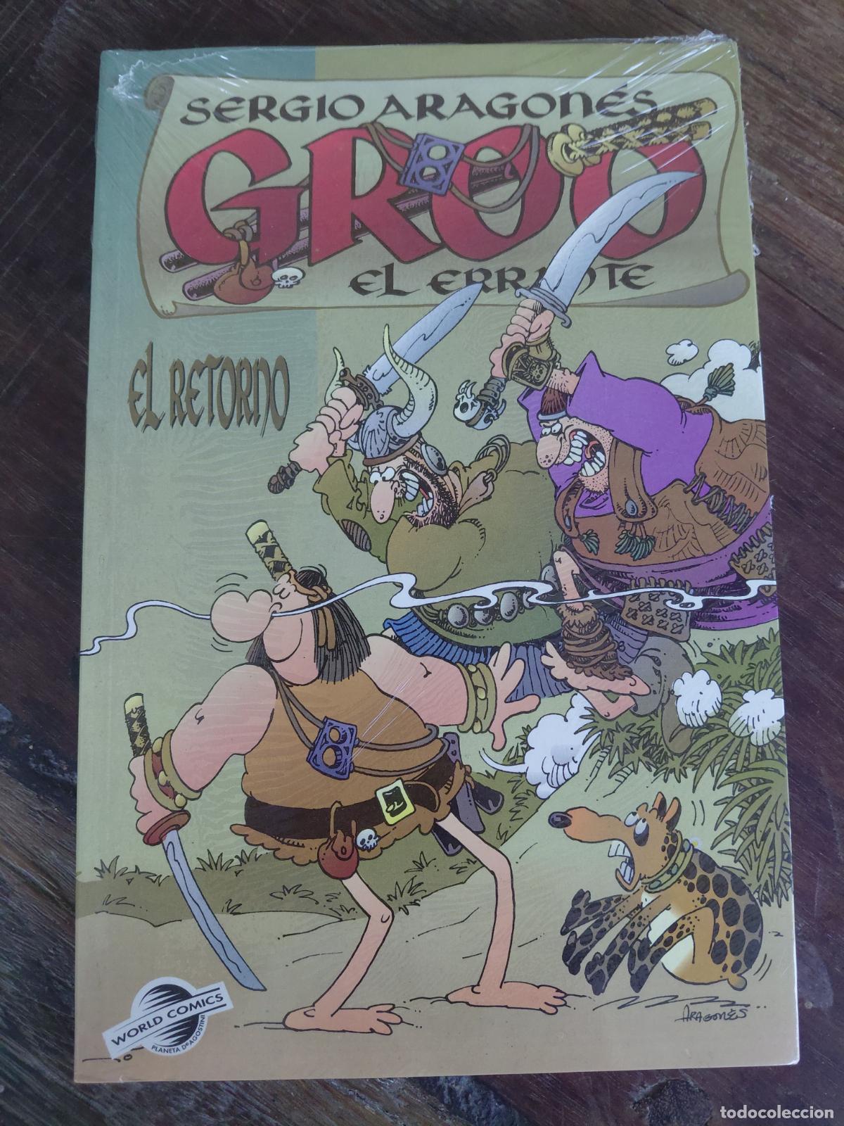 C&oacute;mics: Groo El errante Sergio Aragones Planeta Precintado El Retorno