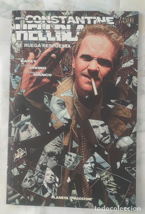 C&oacute;mics: Hellblazer. Se ruega respuesta. Mike Carey, Frazer Irving y Leonardo Manco. Editorial Planeta 2008