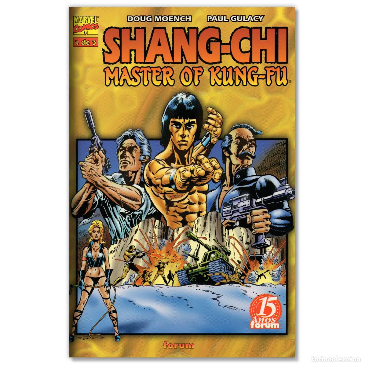 C&oacute;mics: SHANG-CHI MASTER OF KUNG-FU 3 Volumenes (Obra Completa)