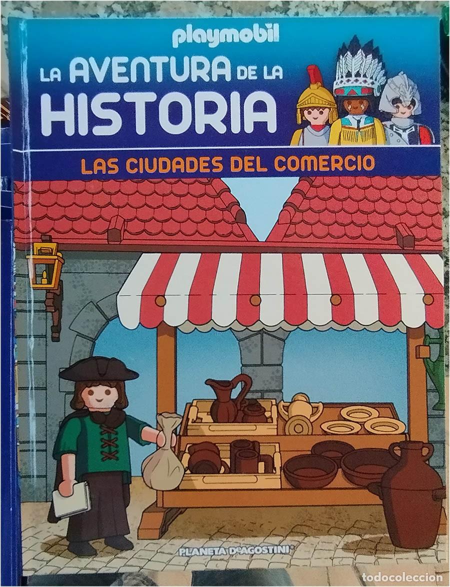 C&oacute;mics: LAS CIUDADES DEL COMERCIO PLAYMOBIL LA AVENTURA DE LA HISTORIA LIBRO COMIC NUMERO 29