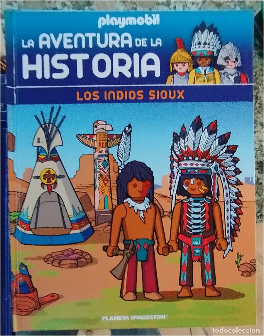 C&oacute;mics: LOS INDIOS SIOUX PLAYMOBIL LA AVENTURA DE LA HISTORIA LIBRO COMIC NUMERO 30