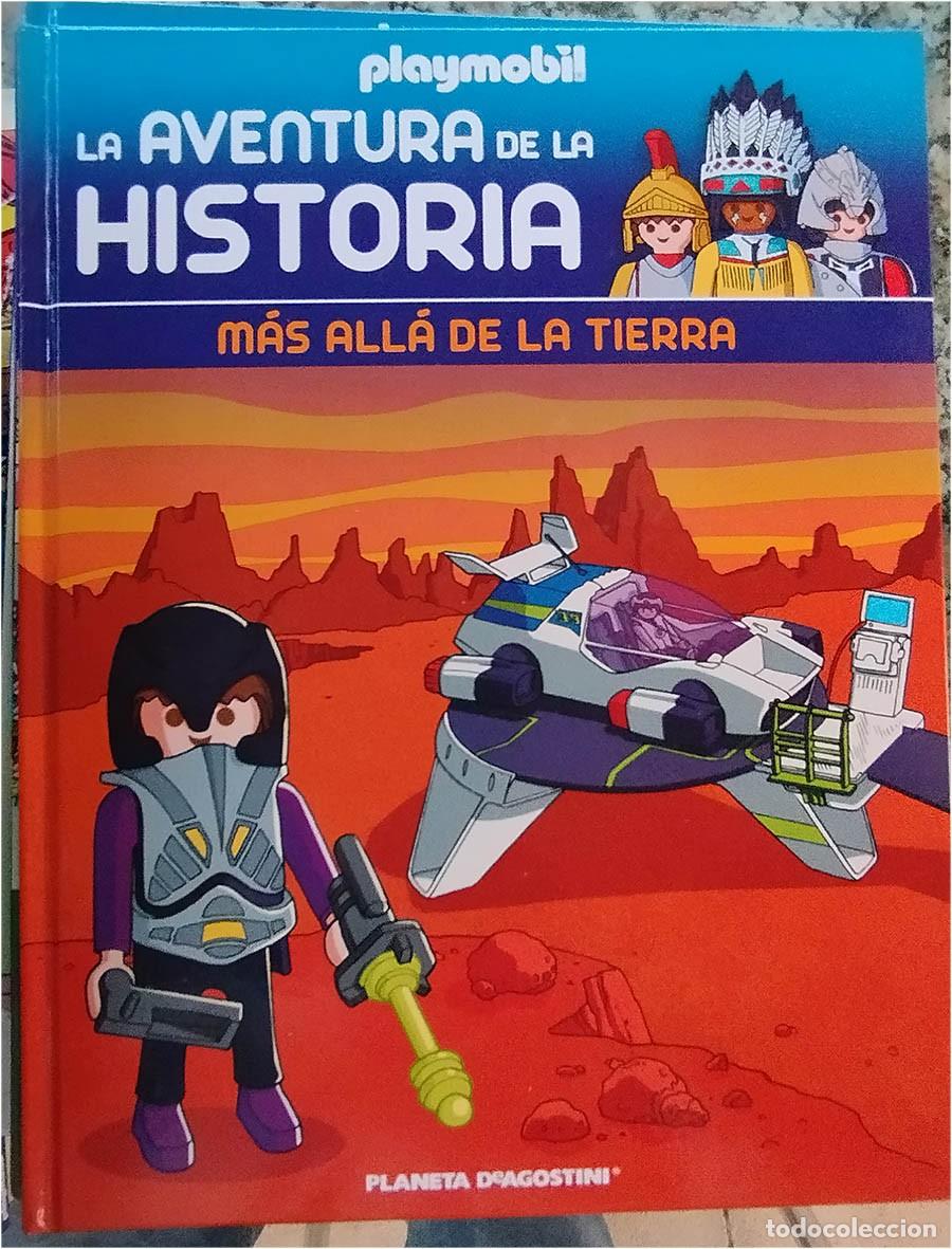 C&oacute;mics: MAS ALLA DE LA TIERRA PLAYMOBIL LA AVENTURA DE LA HISTORIA LIBRO COMIC NUMERO 50
