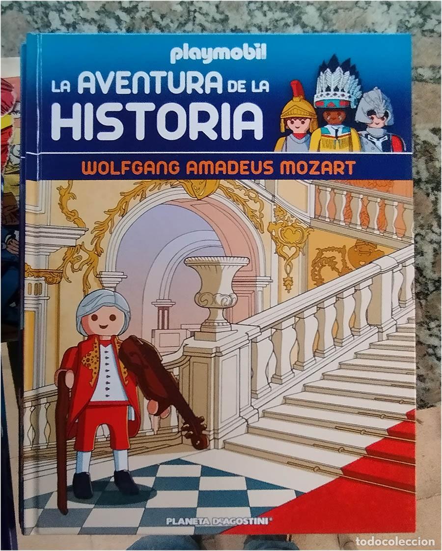 C&oacute;mics: WOLFGANG AMADEUS MOZART PLAYMOBIL LA AVENTURA DE LA HISTORIA LIBRO COMIC NUMERO 57