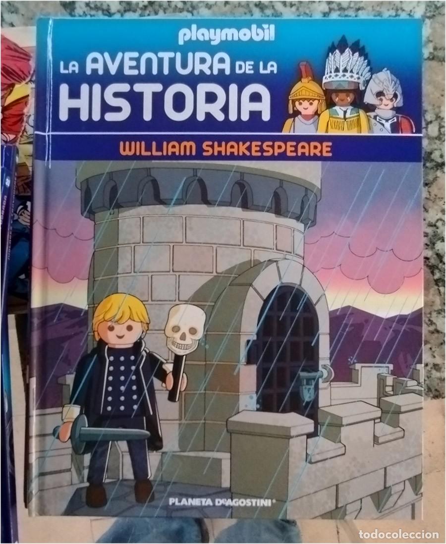 C&oacute;mics: WILLIAM SHAKESPEARE PLAYMOBIL LA AVENTURA DE LA HISTORIA LIBRO COMIC NUMERO 59