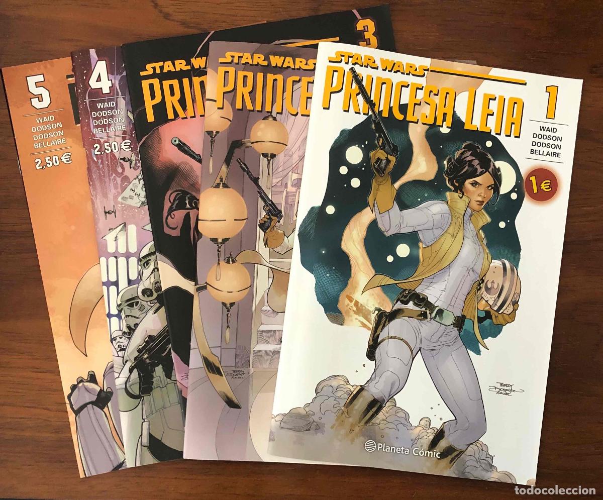 C&oacute;mics: STAR WARS PRINCESA LEIA N&ordm; 1 AL 5, COMPLETA. PLANETA 2015