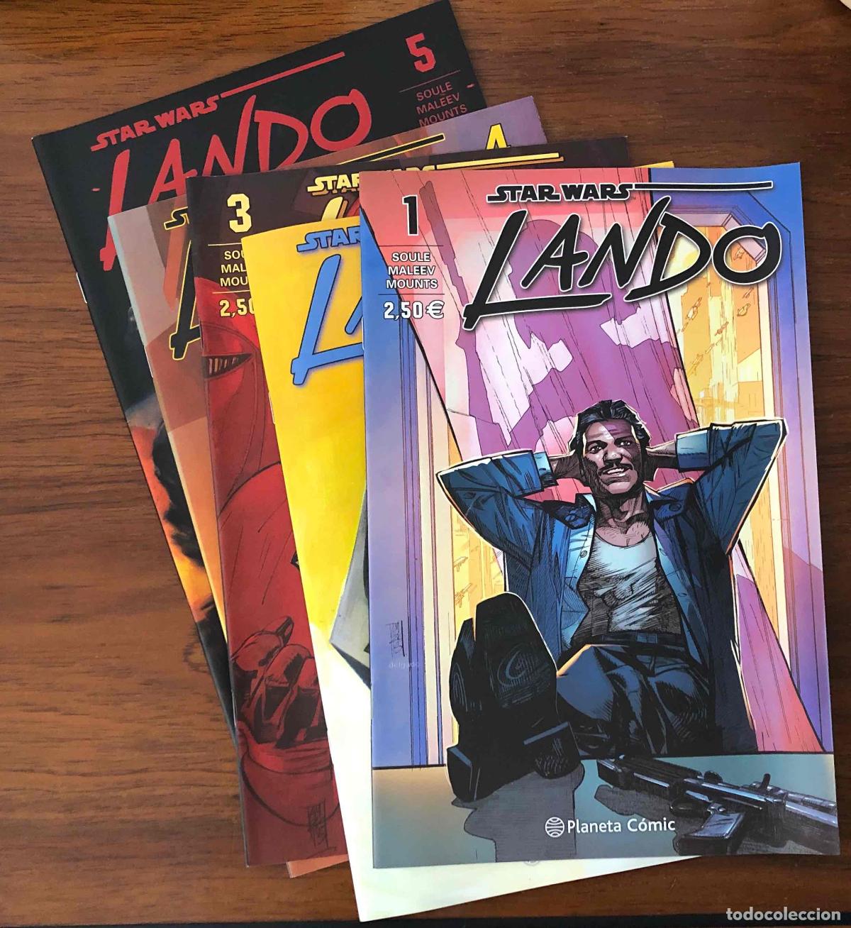 C&oacute;mics: STAR WARS LANDO N&ordm; 1 AL 5, COMPLETA. PLANETA 2015