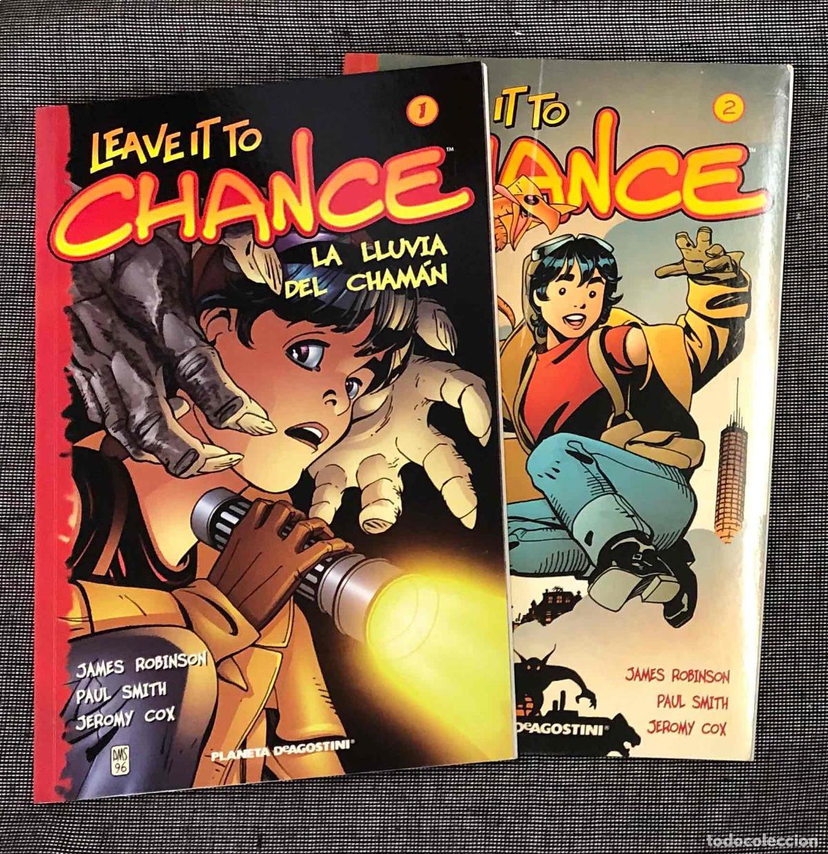 C&oacute;mics: LEAVE IT TO CHANCE. N&ordm; 1 Y 2. JAMES ROBINSON. PLANETA 2003