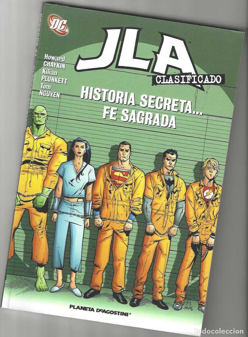 C&oacute;mics: JLA CLASIFICADO - HISTORIA SECRETA&hellip; FE SAGRADA - CHAYKIN - TOMO PLANETA - COMO NUEVO