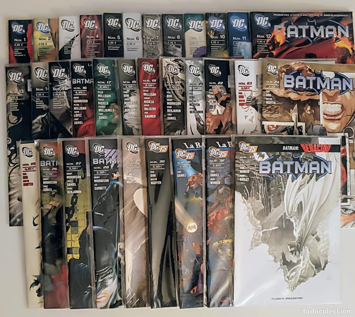 C&oacute;mics: Batman (1 al 33) Colecci&oacute;n Completa - Planeta DeAgostini 2007/2010 (Mint)