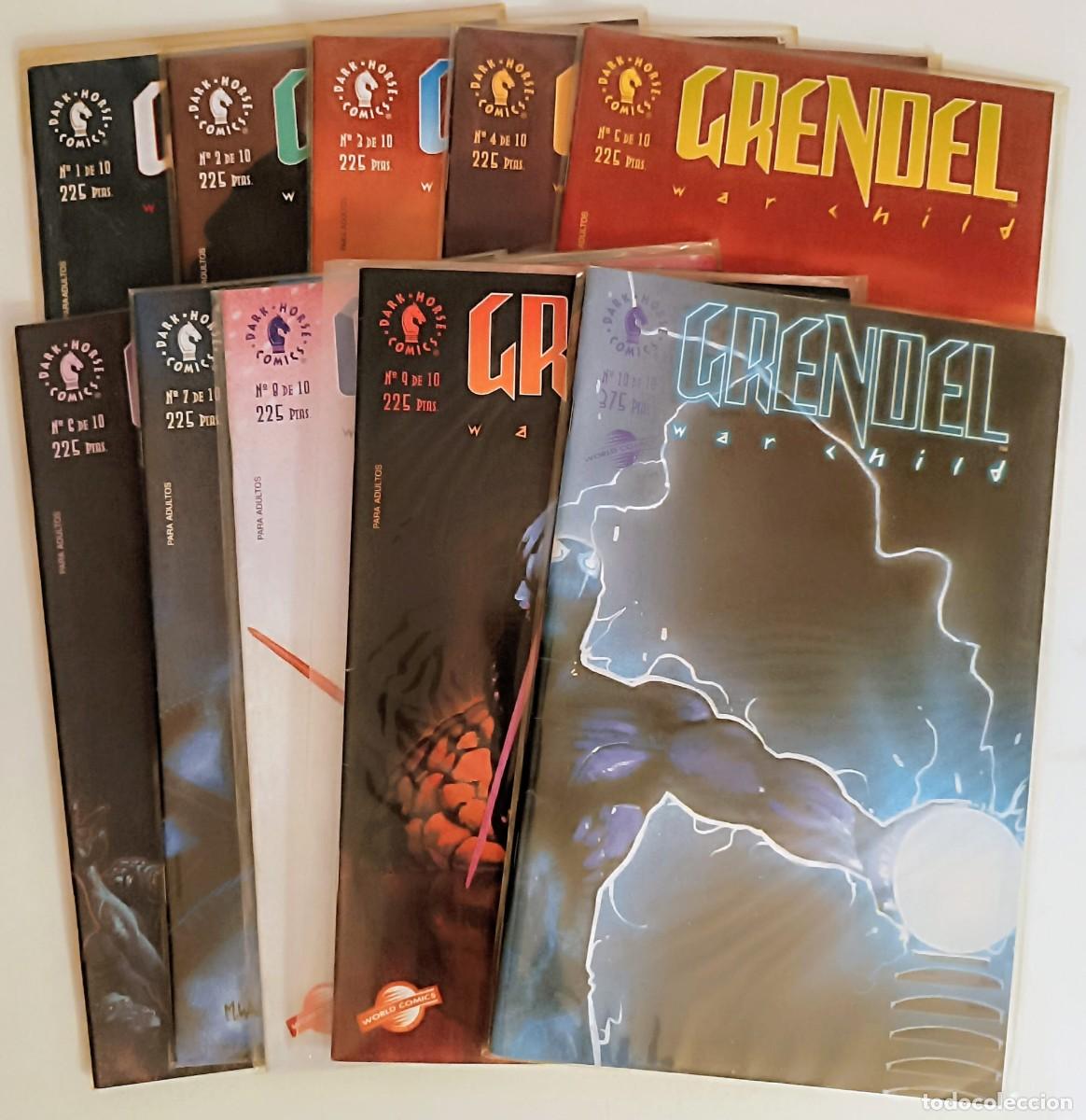 C&oacute;mics: Grendel: War Child (1 al 10) Colecci&oacute;n Completa - Planeta / World Comics 1998 (Mint)