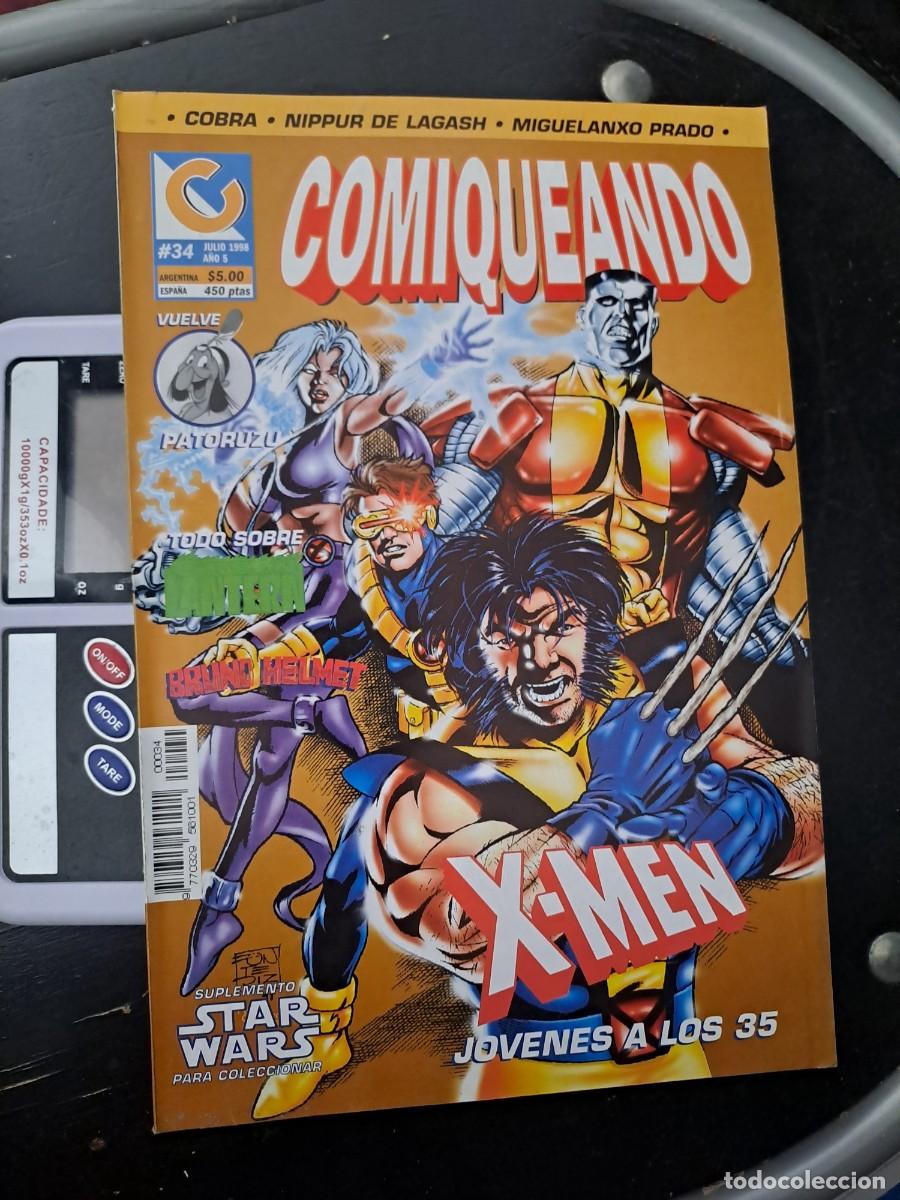 C&oacute;mics: Comiqueando 34, Planeta en buen estado Bolsa DA