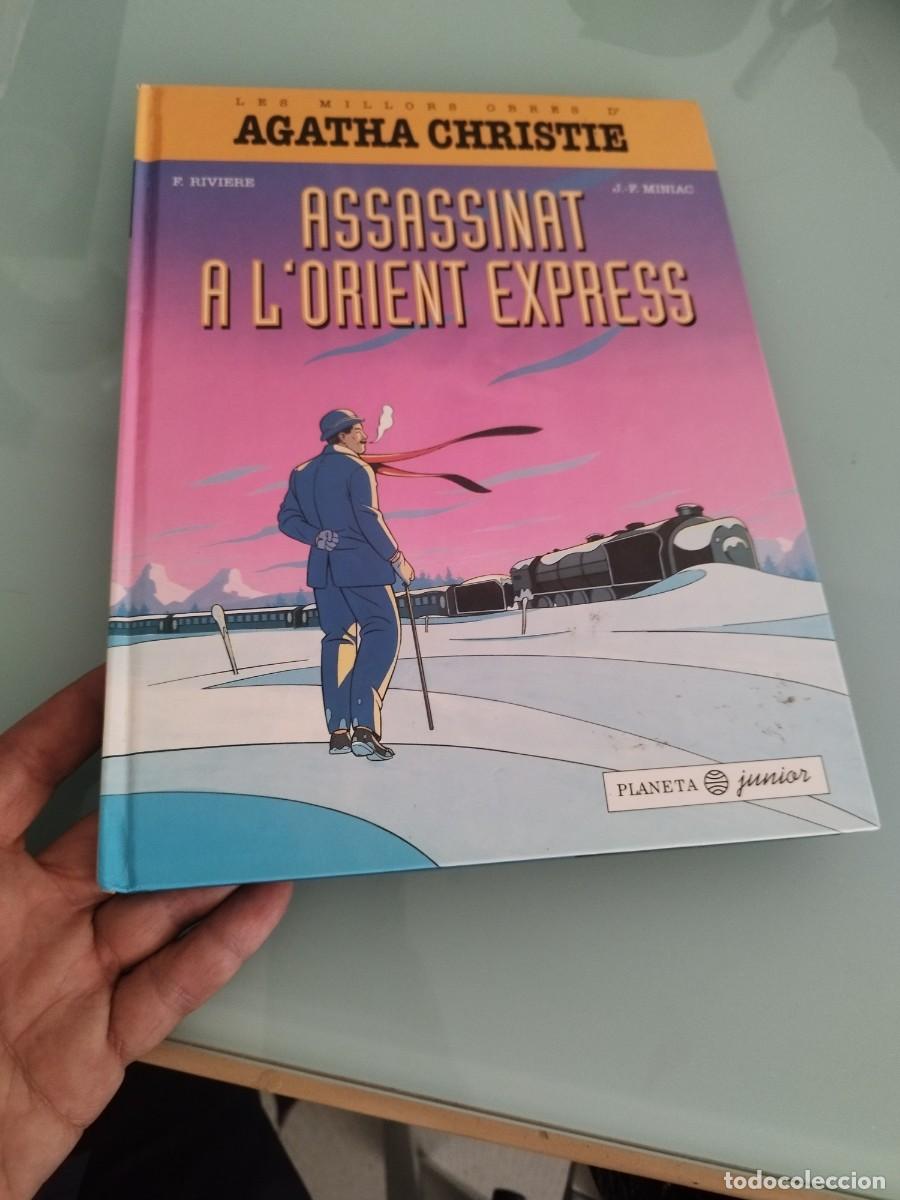 C&oacute;mics: LES MILLORS OBRES D&acute;AGATHA CHRISTIE - l'assesinat a l'orient express n&deg; 1. CATALA. Planeta.