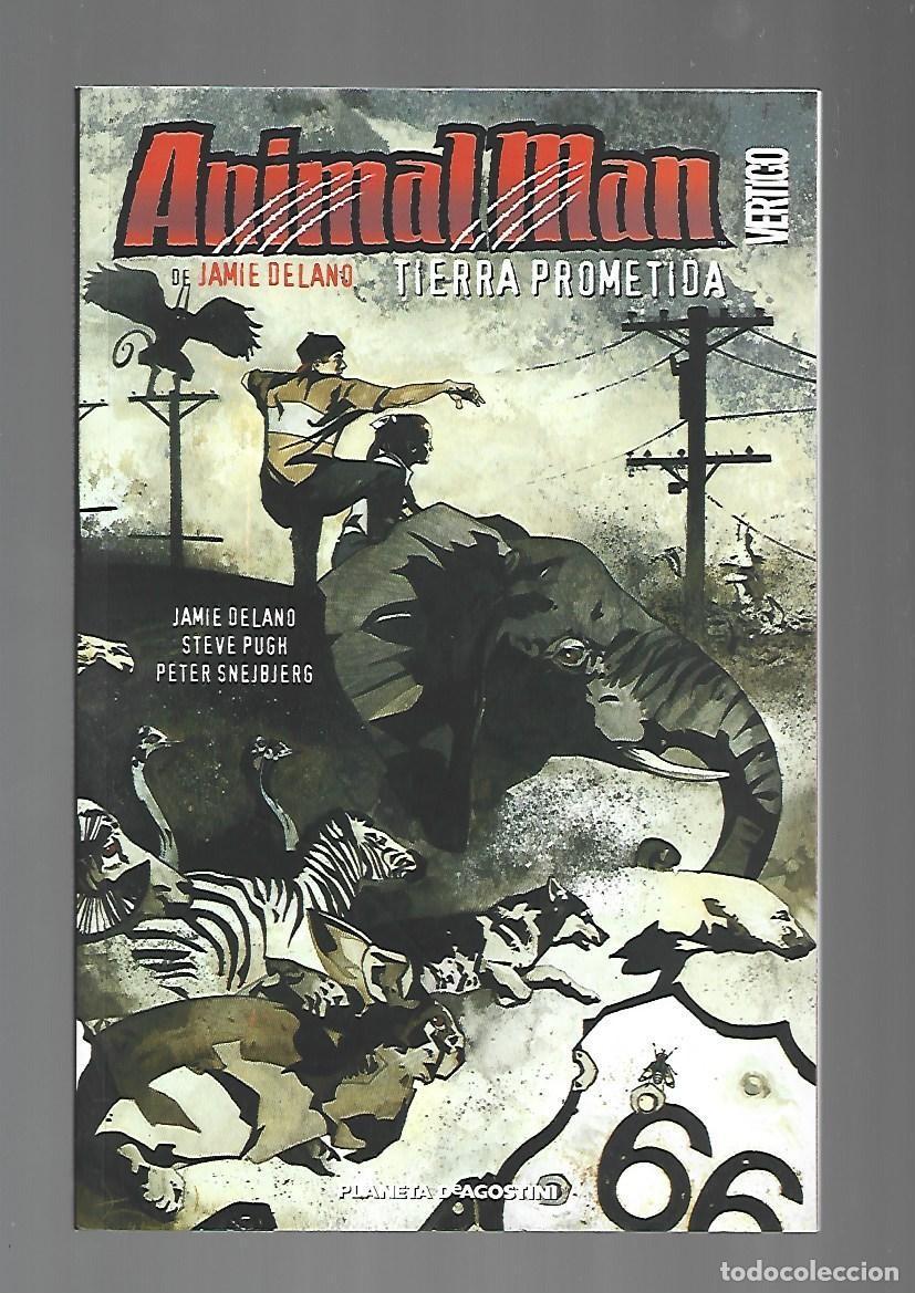 C&oacute;mics: Animal Man, 7: tierra prometida, 2007, Planeta, muy buen estado