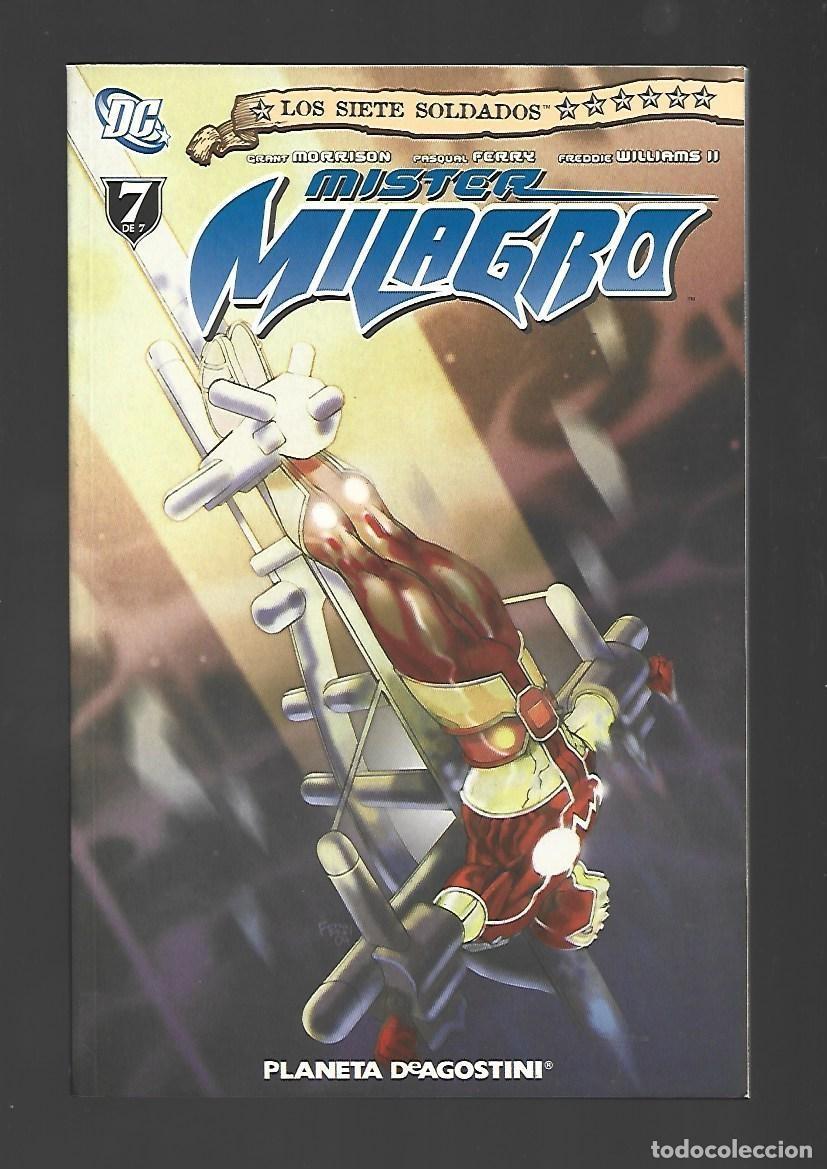 C&oacute;mics: Los siete soldadoos, 7 de 7: Mister Milagro, 2007, Planeta, muy buen estado