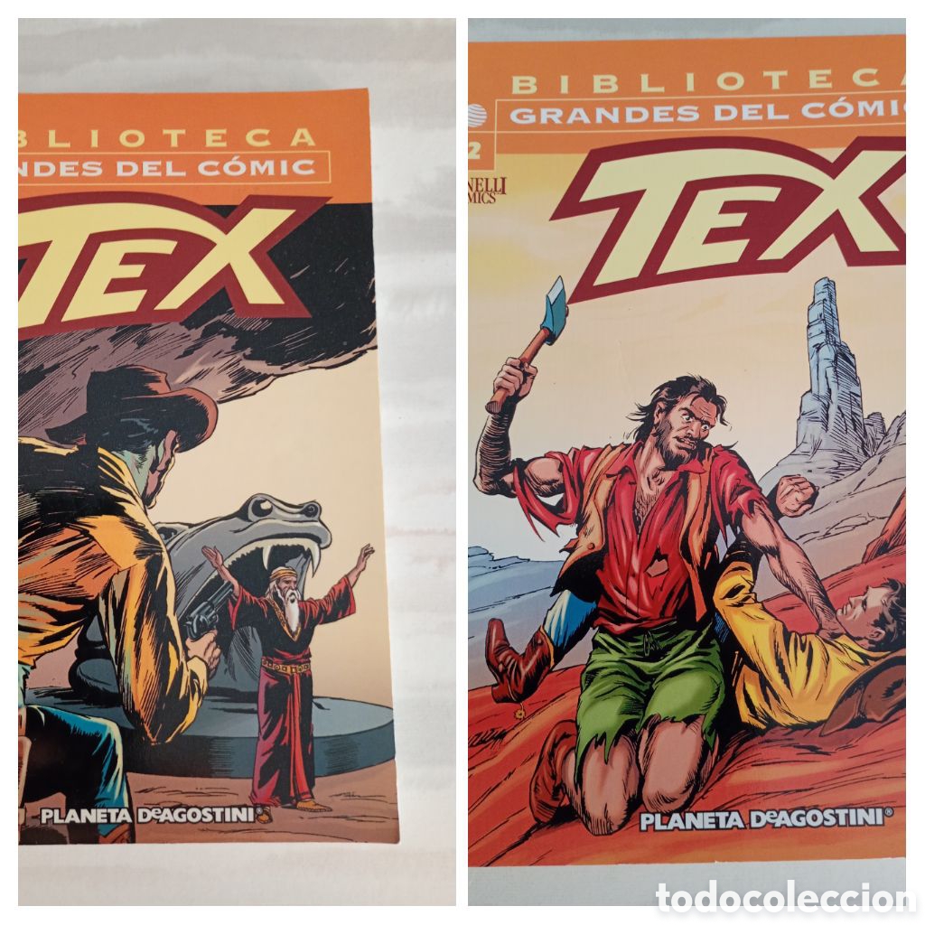C&oacute;mics: TEX LOTE 2 EJEMPLARES n&uacute;meros 1 y 2