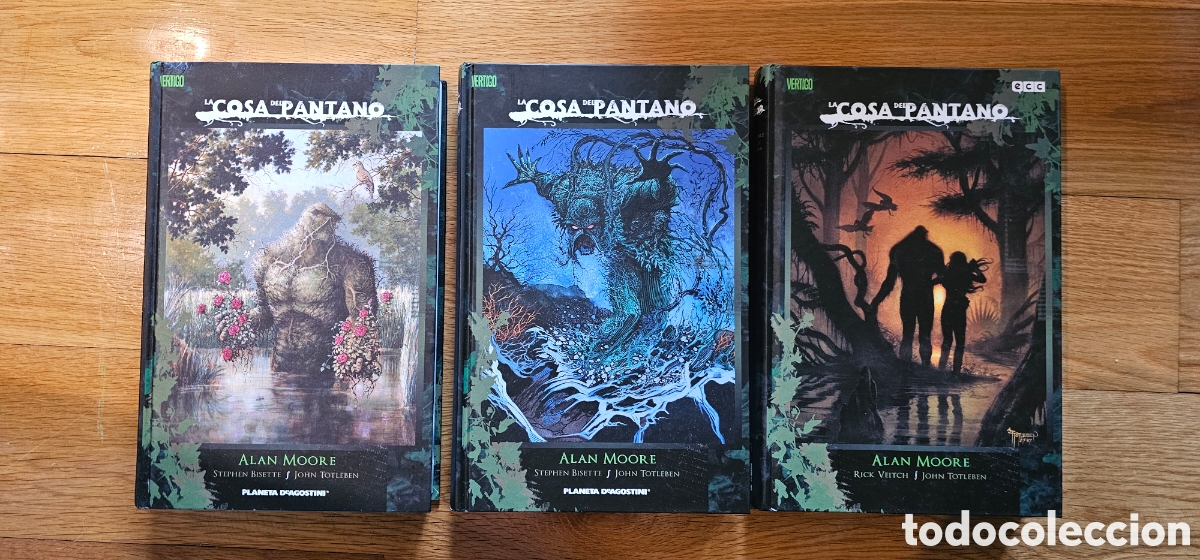 C&oacute;mics: La Cosa del Pantano de Alan Moore 1 al 3 (Completa)