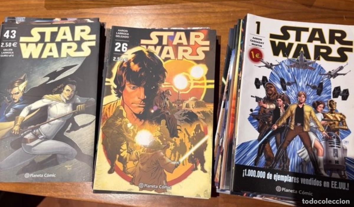 C&oacute;mics: Star Wars casi completa de 64 n&uacute;meros (faltan 3)
