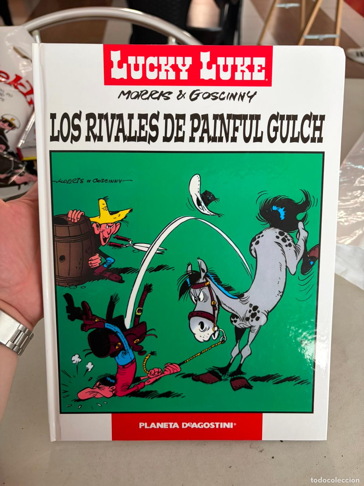 C&oacute;mics: Lucky Luke T10 Planeta: Los rivales de Painful Gulch, de Goscinny y Morris