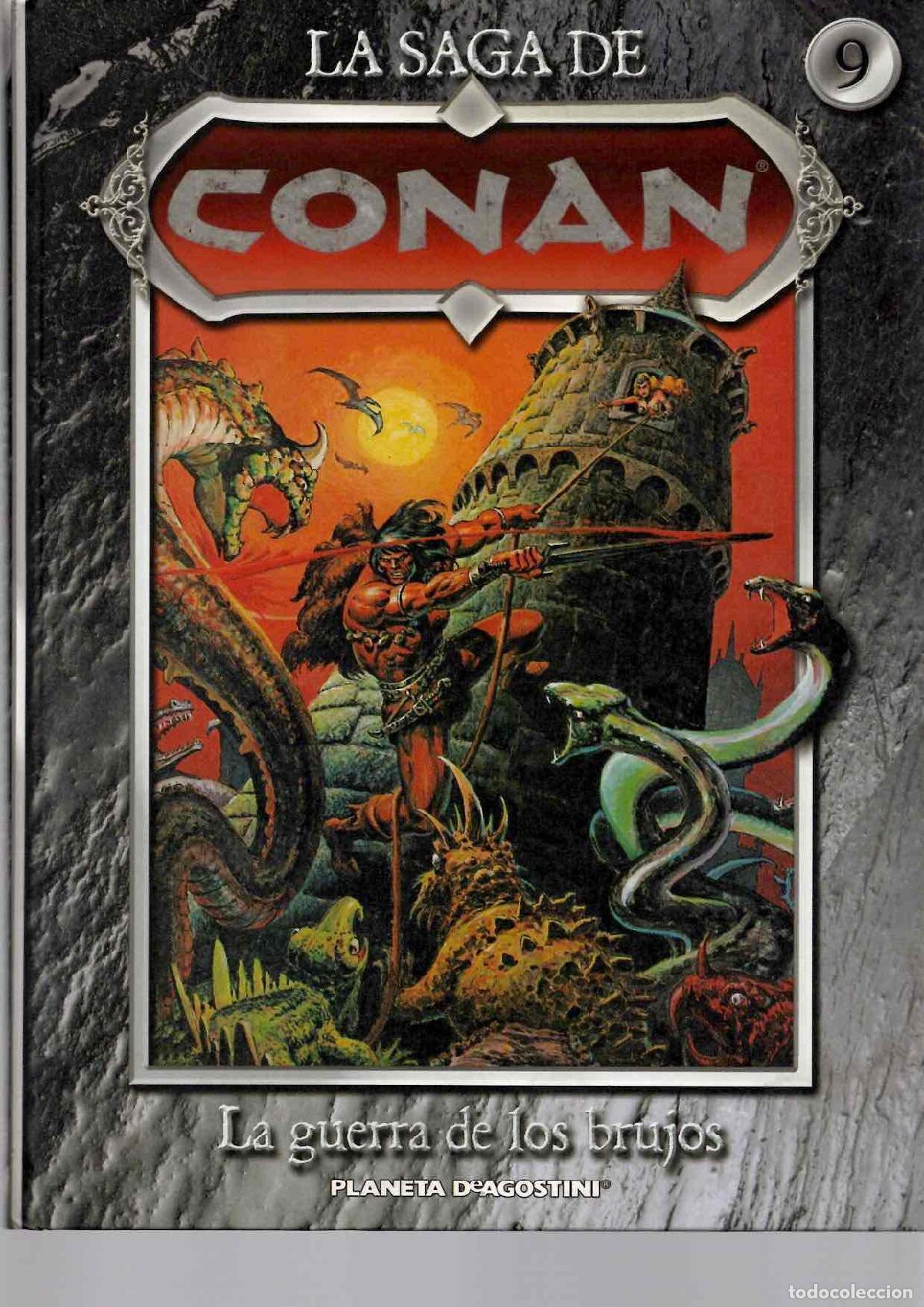 C&oacute;mics: LA SAGA DE CONAN 9. LA GUERRA DE LOS BRUJOS. PLANETA 2007