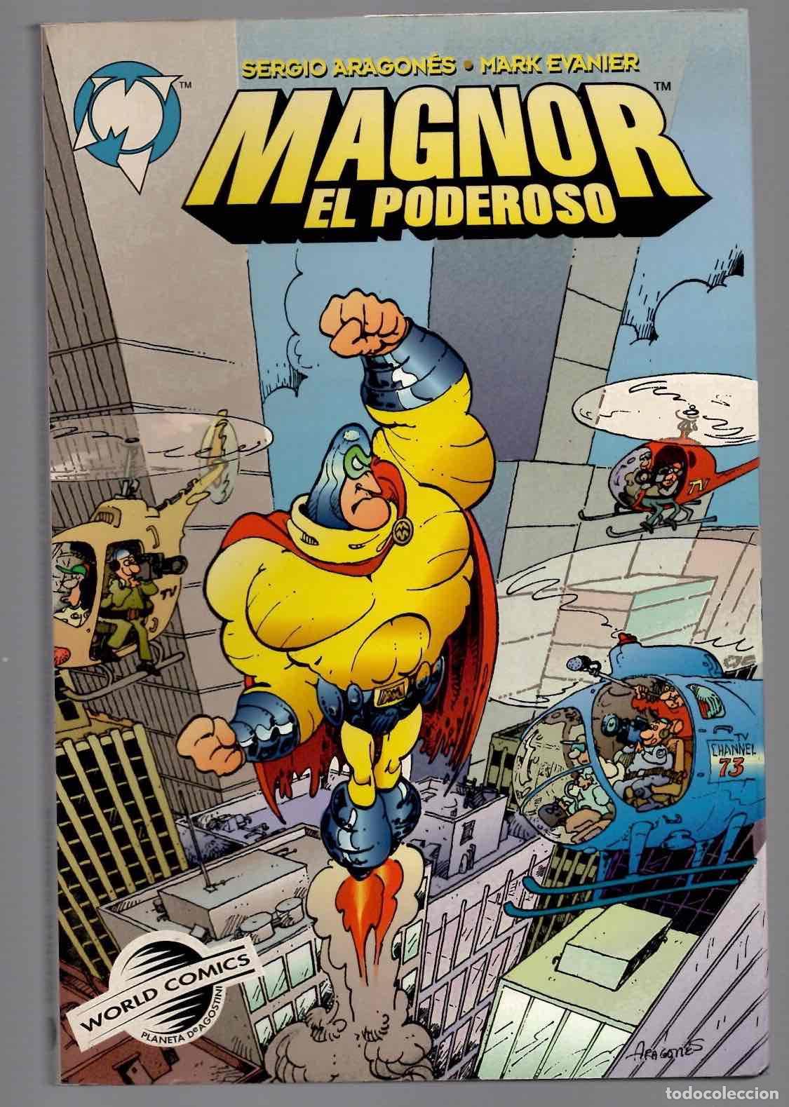 C&oacute;mics: MAGNOR EL PODEROSO. SERGIO ARAGON&Eacute;S - MARK EVANIER. PLANETA 1994