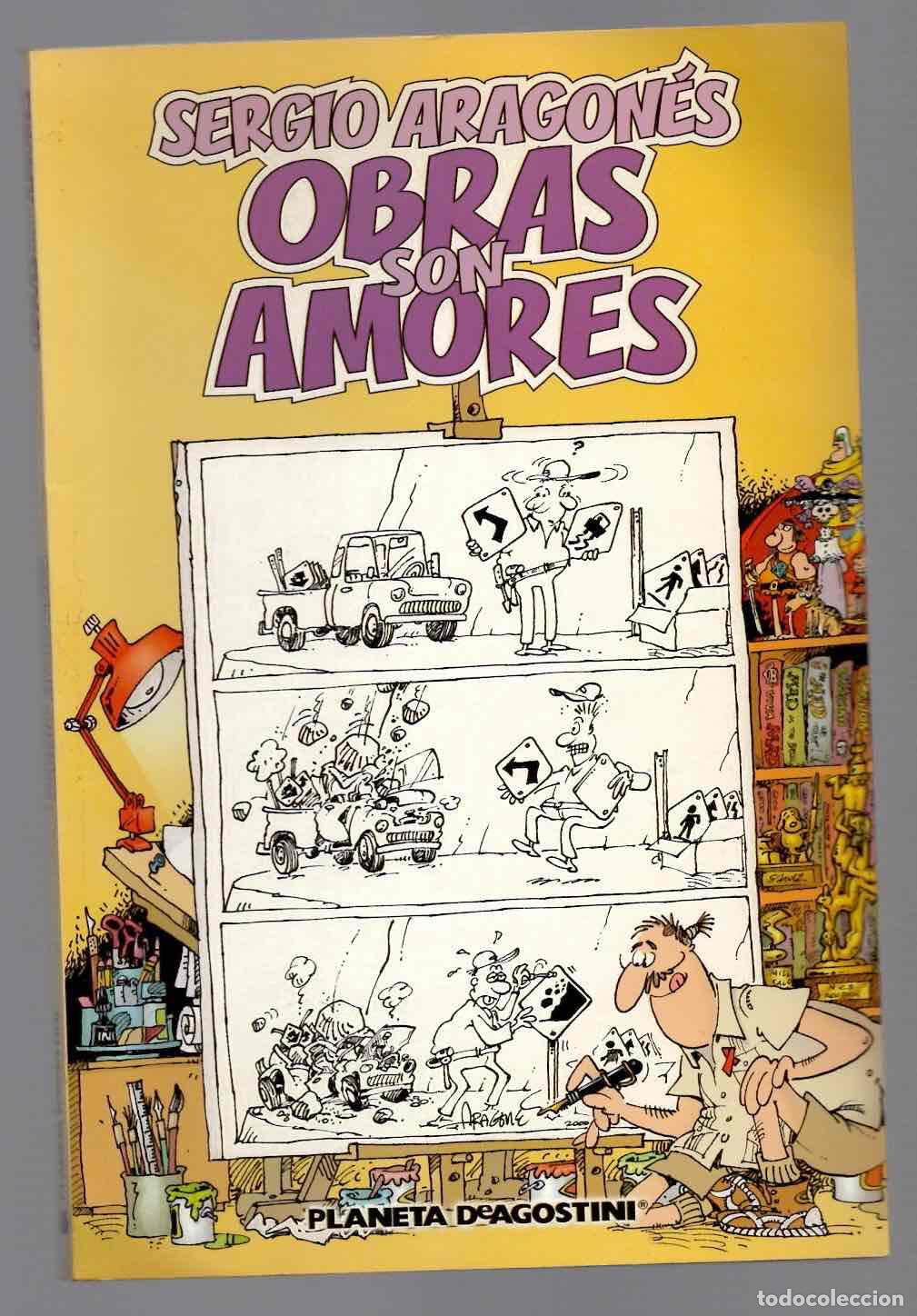 C&oacute;mics: OBRAS SON AMORES. SERGIO ARAGON&Eacute;S. PLANETA 2002