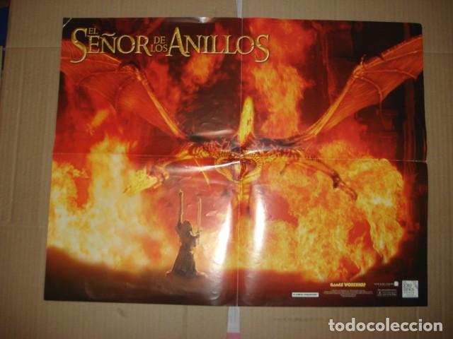 C&oacute;mics: Poster Se&ntilde;or de los anillos, 2003, Planeta, buen estado