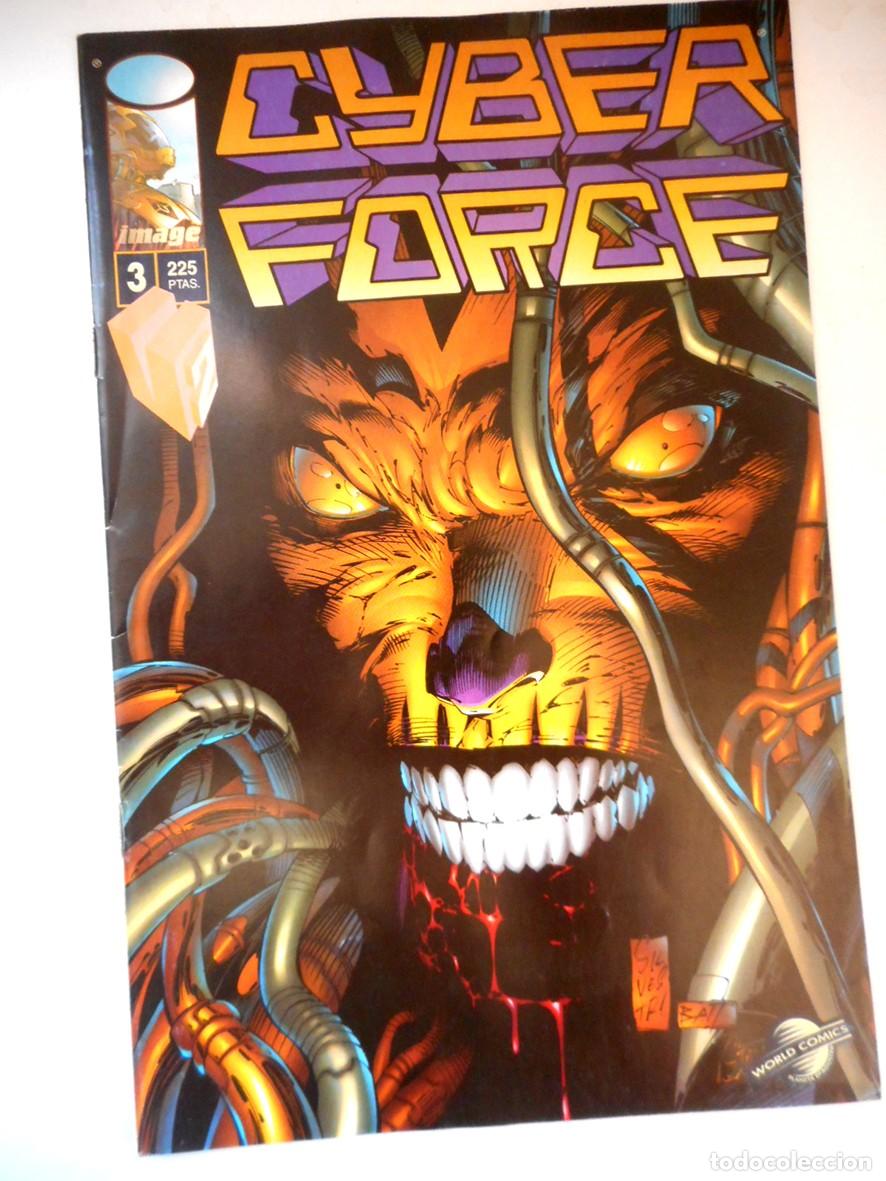 C&oacute;mics: CYBER FORCE VOL.2 N&ordm;3 (PLANETA-JULIO 1996) BRIAN HOLGUIN - BRANDON PETERSON
