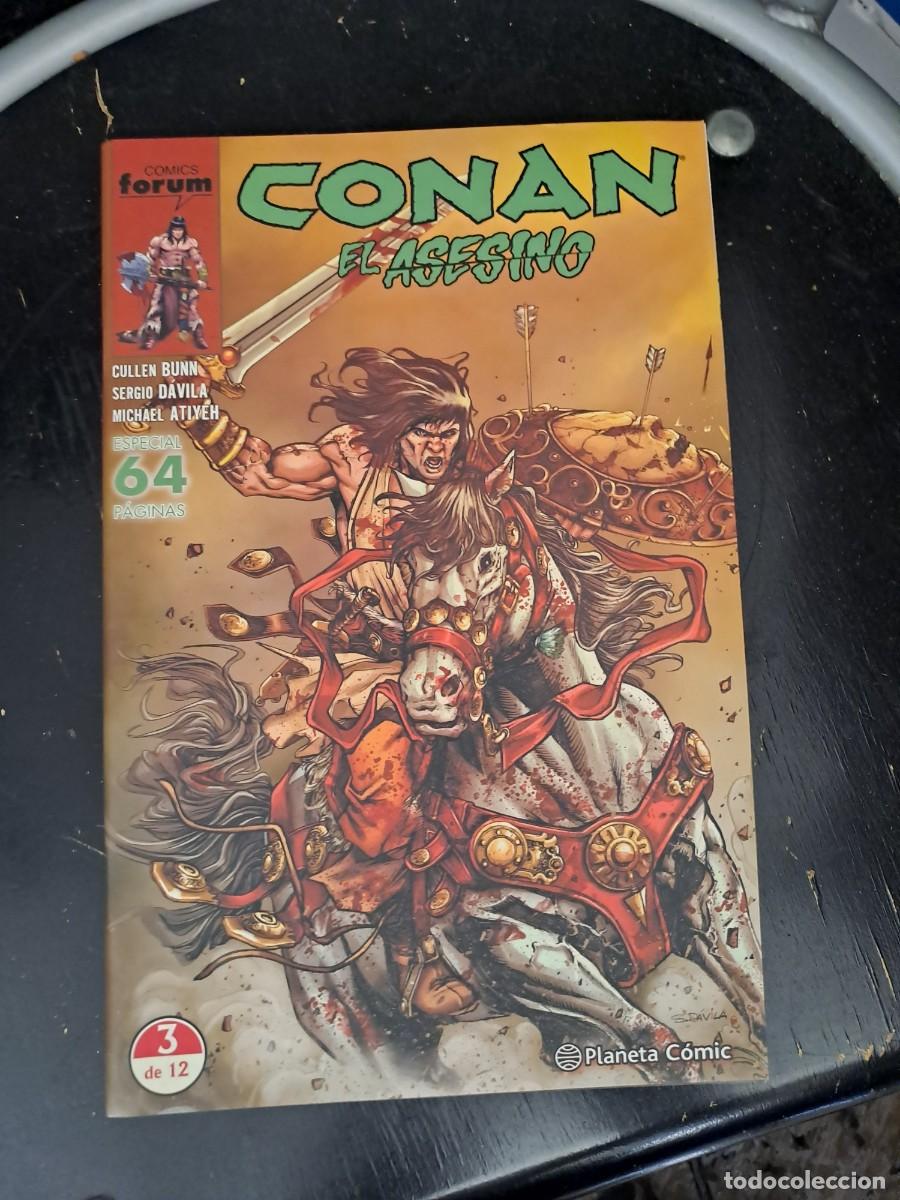 C&oacute;mics: Conan el asesino 3, Planeta en muy buen estado Bolsa DA