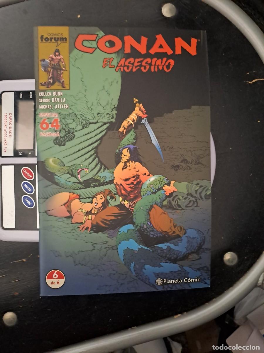 C&oacute;mics: Conan el asesino 6, Planeta en muy buen estado Bolsa DA