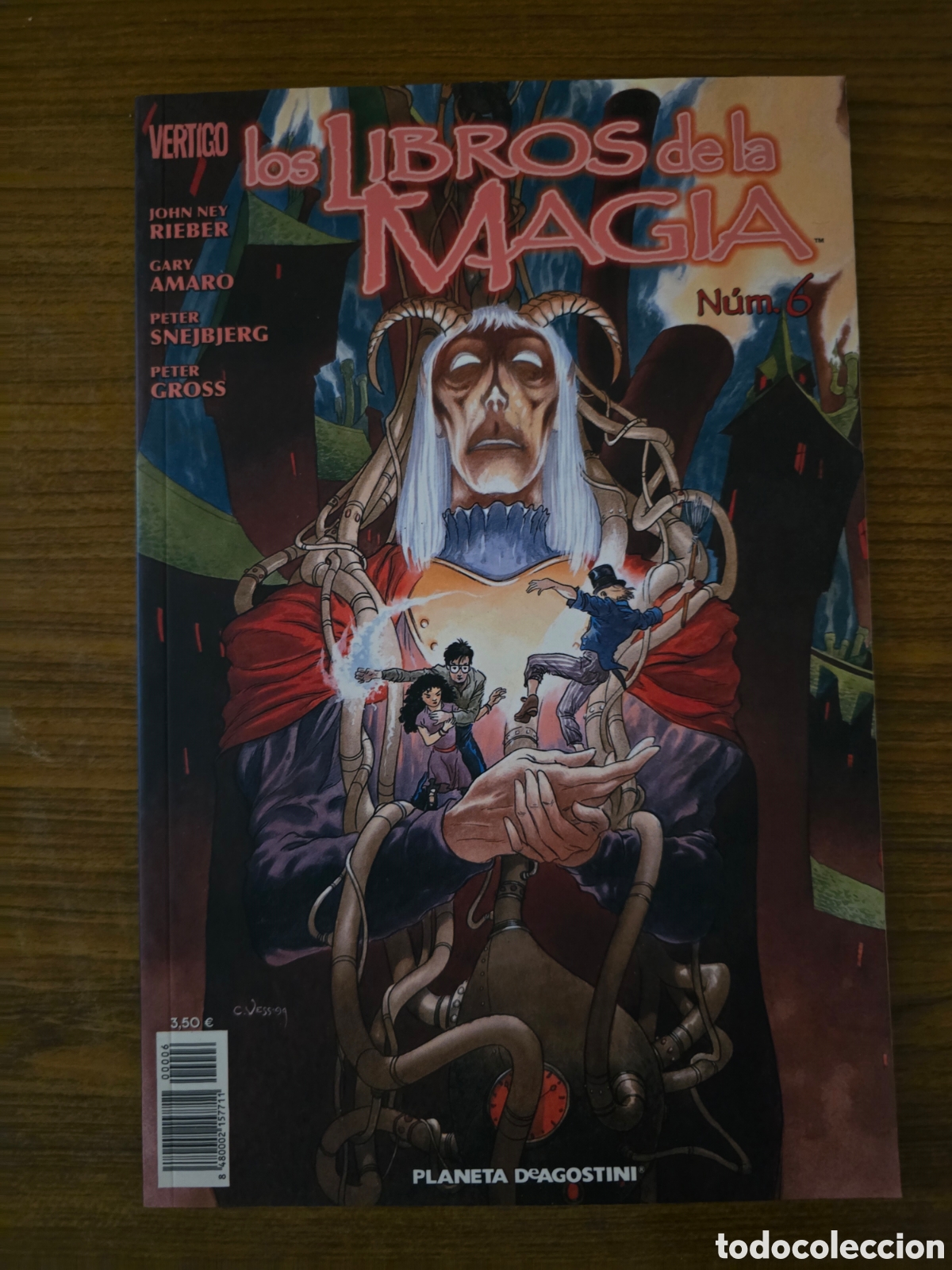C&oacute;mics: LOS LIBROS DE LA MAGIA,NUMERO 6,(VERTIGO-PLANETA DEAGOSTINI)