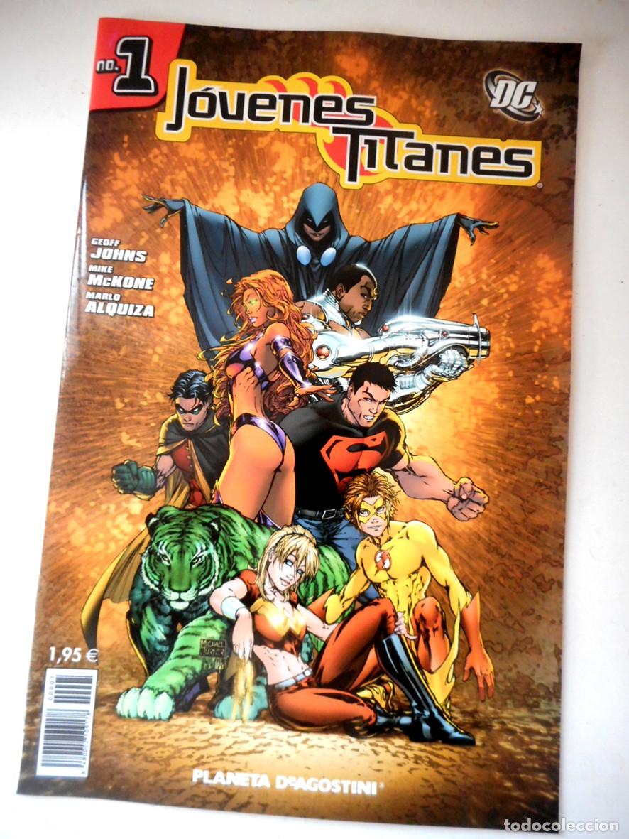 C&oacute;mics: J&Oacute;VENES TITANES N&ordm;1 (PLANETA-SEPTIEMBRE 2005) GEOFF JOHNS - MIKE MCKONE