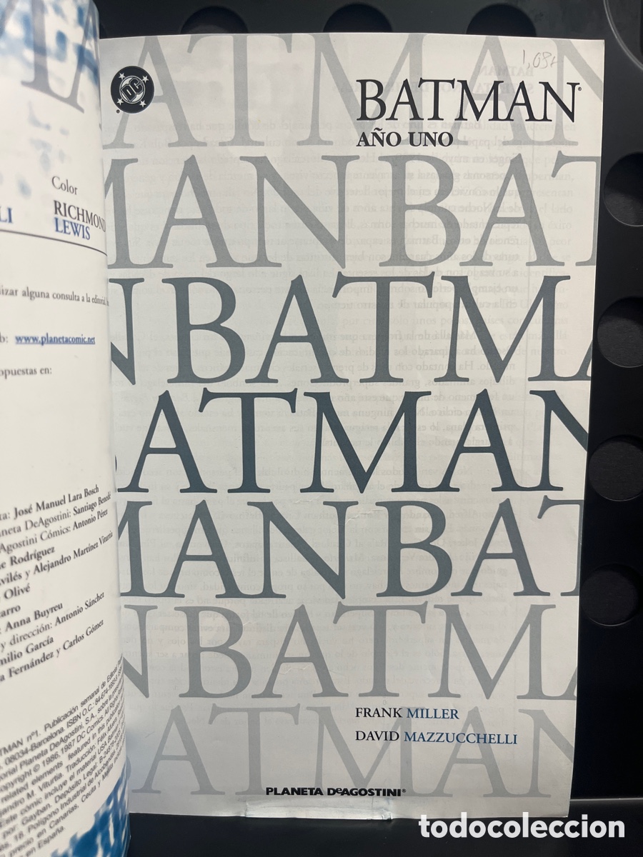 C&oacute;mics: COLECCIONABLE BATMAN N.01 / 1 A&Ntilde;O UNO DC C&Oacute;MICS ( 2005/2006 ) - Foto 3