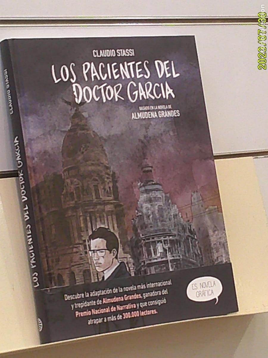 C&oacute;mics: LOS PACIENTES DEL DR. GARCIA CLAUDIO STASSI BASADO OBRA ALMUDENA GRANDES T. DURA - PLANETA OFERTA