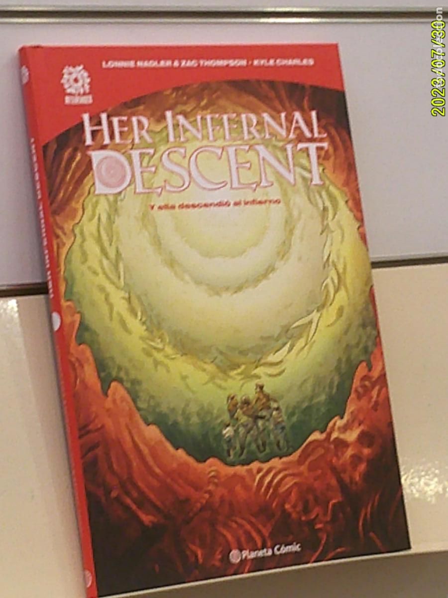 C&oacute;mics: HER INFERNAL DESCENT Y ELLA DESCENDIO AL INFIERNO TOMO TAPA DURA AFTERSHOCK - PLANETA OFERTA
