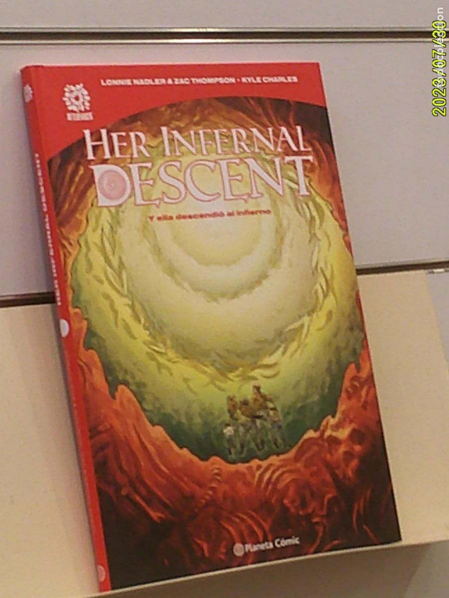 C&oacute;mics: HER INFERNAL DESCENT Y ELLA DESCENDIO AL INFIERNO TOMO TAPA DURA AFTERSHOCK - PLANETA OFERTA