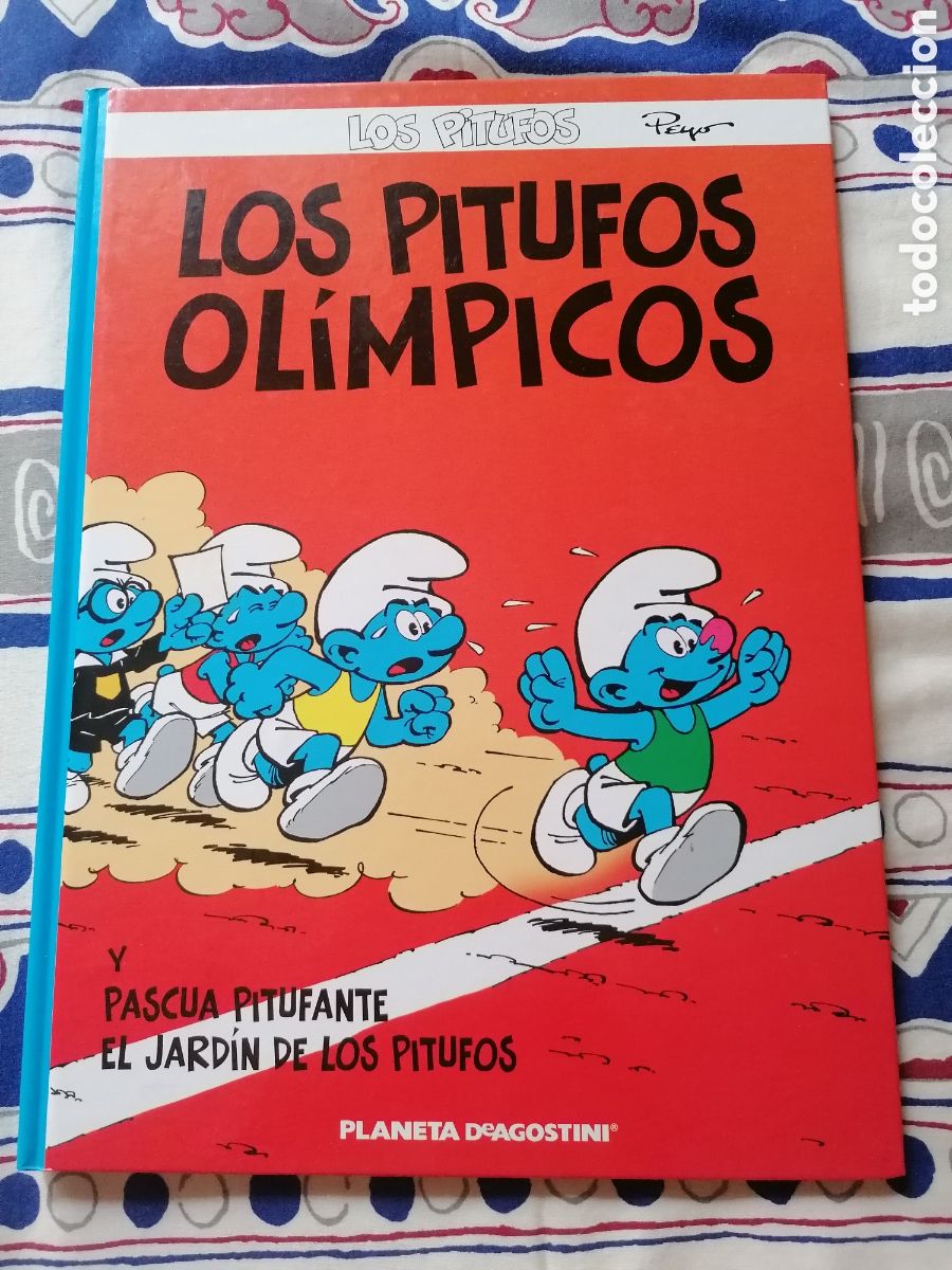 C&oacute;mics: Los Pitufos Ol&iacute;mpicos Y Pascua Pitufante.El Jard&iacute;n De Los Pitufos. Peyo.N&ordm;12.Planeta.Nuevo.