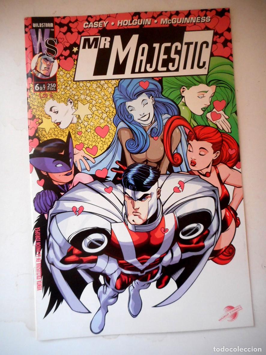C&oacute;mics: MR MAJESTIC N&ordm;6 (PLANETA-ABRIL 2001) JOE CASEY - ED MCGUINNESS