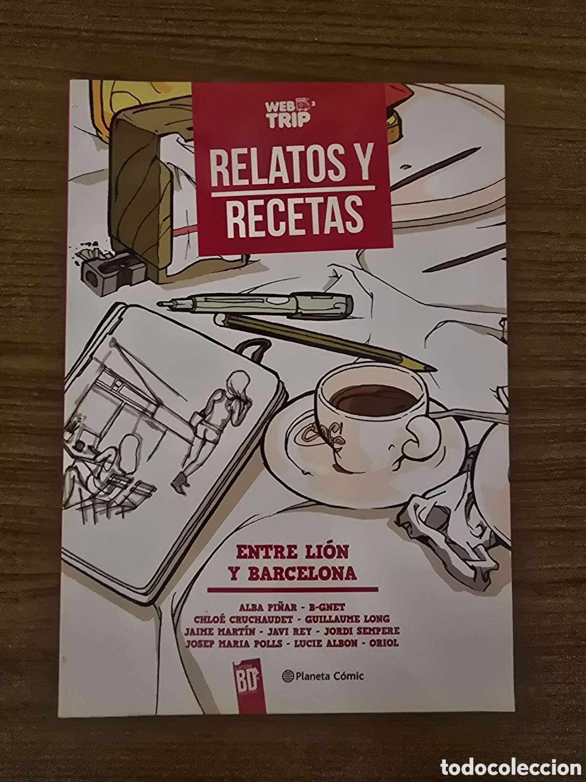 Comics: RELATOS Y RECETAS,ENTRE LION Y BARCELONA,(PLANETA DEAGOSTINI)