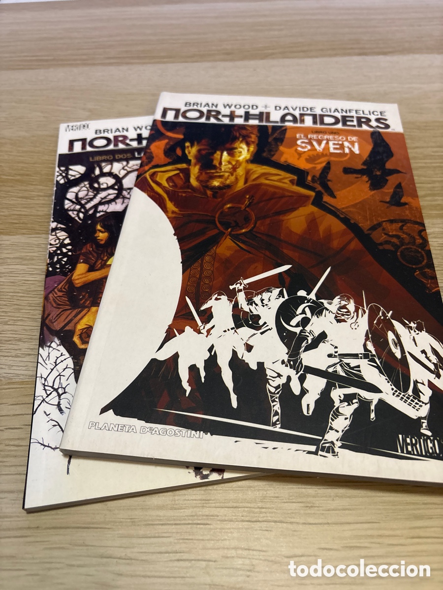 C&oacute;mics: Northlanders. Brian wood. Libros 1 y 2