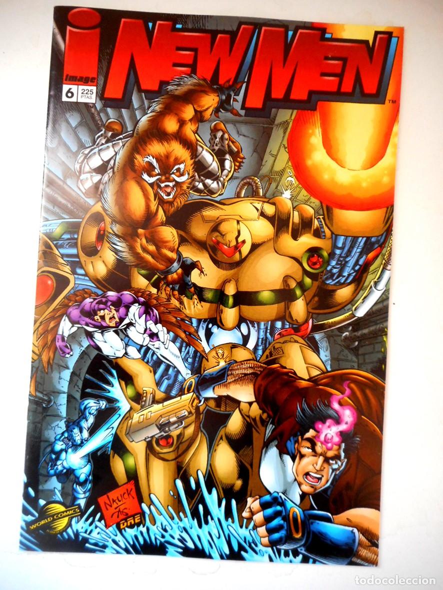 Comics : NEW MEN N&ordm;6 (PLANETA-ABRIL 1996) ERIC STEPHENSON - JEFF MATSUDA