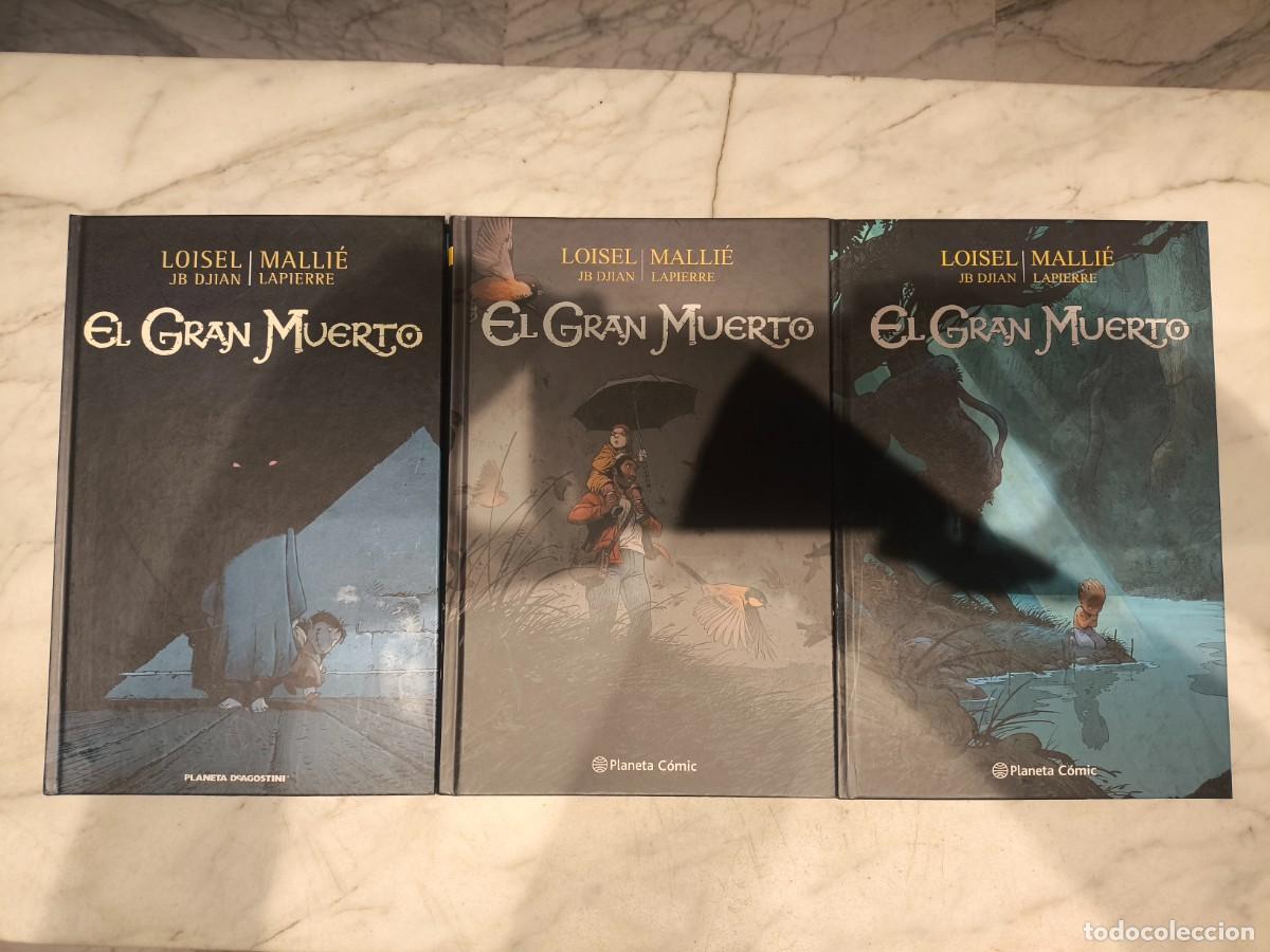 C&oacute;mics: El gran muerto de Loisel. Planeta Completa 3 tomos.