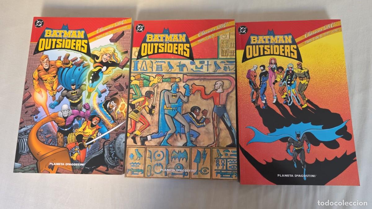 C&oacute;mics: CLASICOS DC: BATMAN Y LOS OUTSIDERS (OBRA COMPLETA 3 TOMOS) - PLANETA