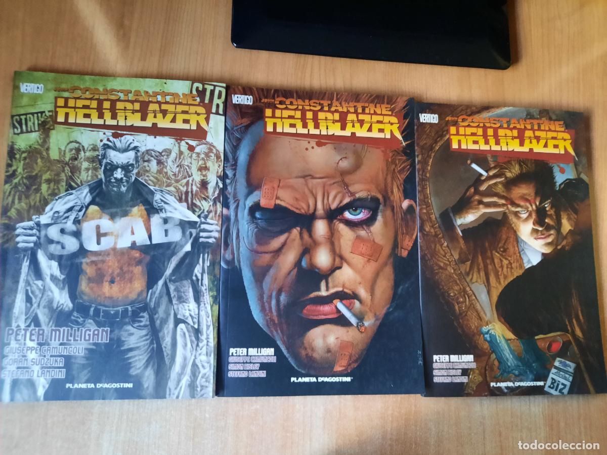 C&oacute;mics: JOHN CONSTANTINE - HELLBLAZER N&ordm; 1 AL 3 - PETER MILLIGAN - ED. PLANETA