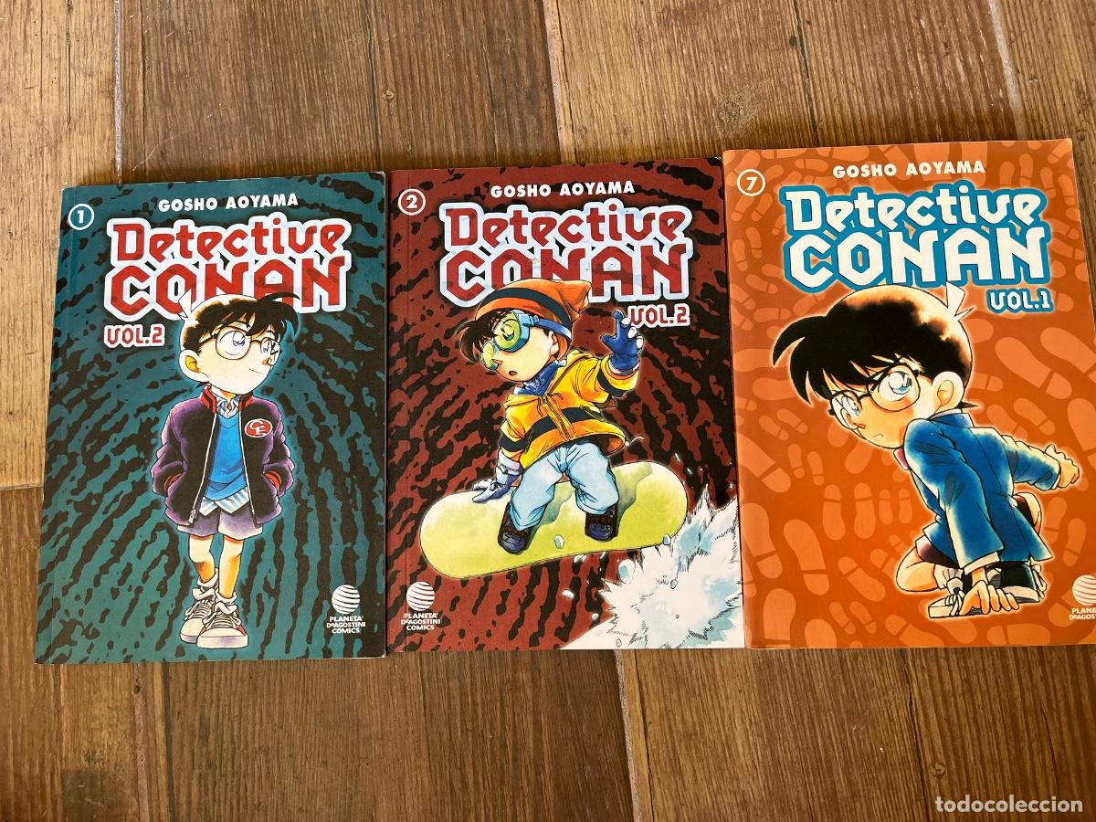 C&oacute;mics: DETECTIVE CONAN 3 ejemplares ( GOSHO AOYAMA )