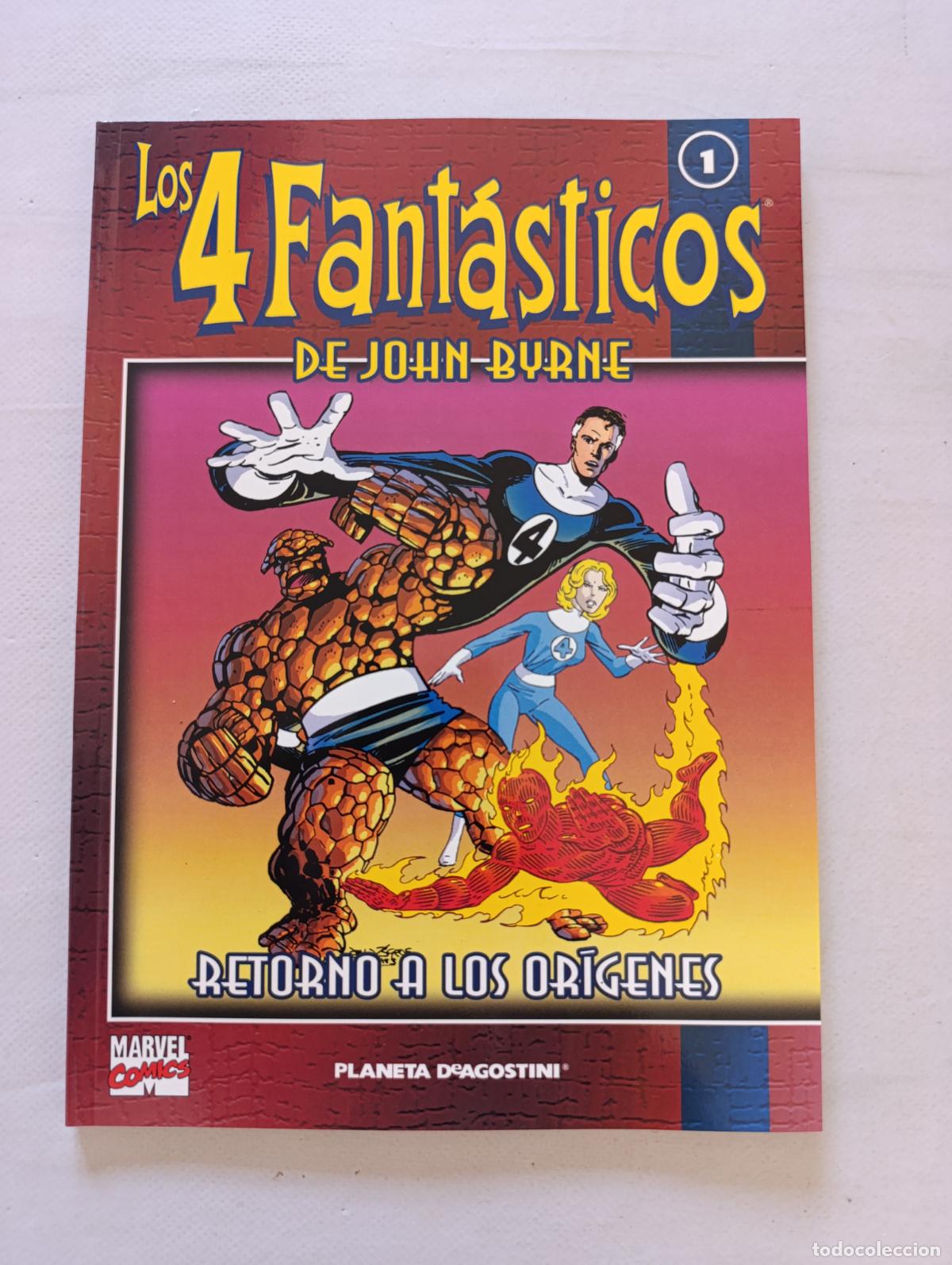 C&oacute;mics: LOS 4 FANTASTICOS DE JOHN BYRNE N&ordm; 1 - RETORNO A LOS ORIGENES - MARVEL - COLECCIONABLE PLANETA (125)