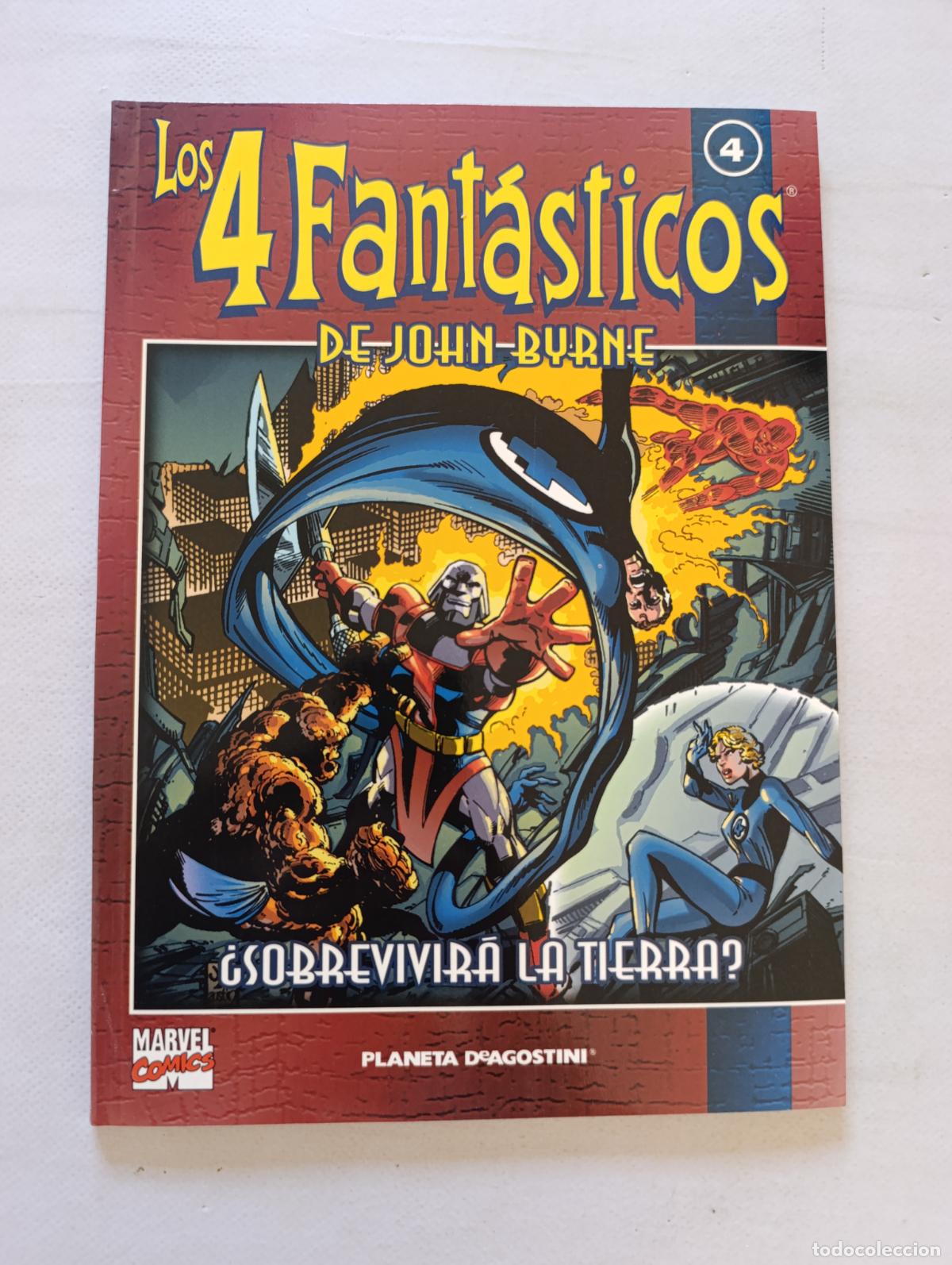 C&oacute;mics: LOS 4 FANTASTICOS DE JOHN BYRNE N&ordm; 4 - &iquest;SOBREVIVIRA LA TIERRA - MARVEL - COLECCIONABLE PLANETA (125)